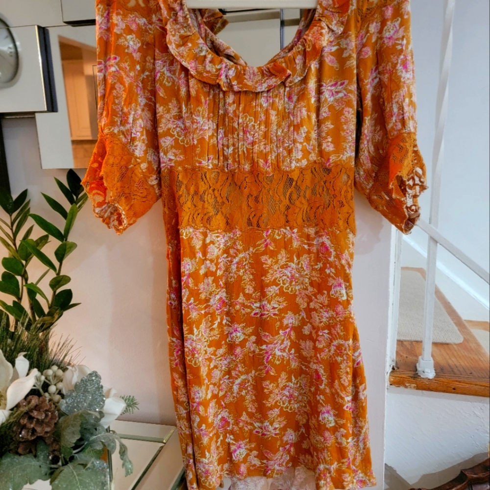 Free people mini Dress,size10